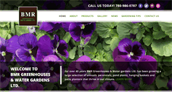Desktop Screenshot of bmrgreenhouses.com